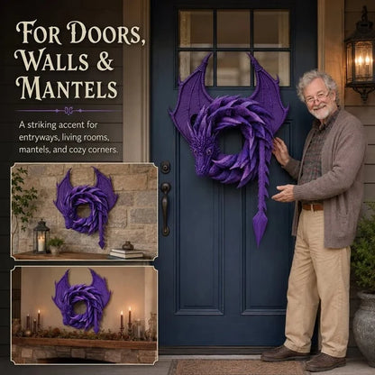 Purpose-Built Handmade Dragon Wreath for Everyday Use