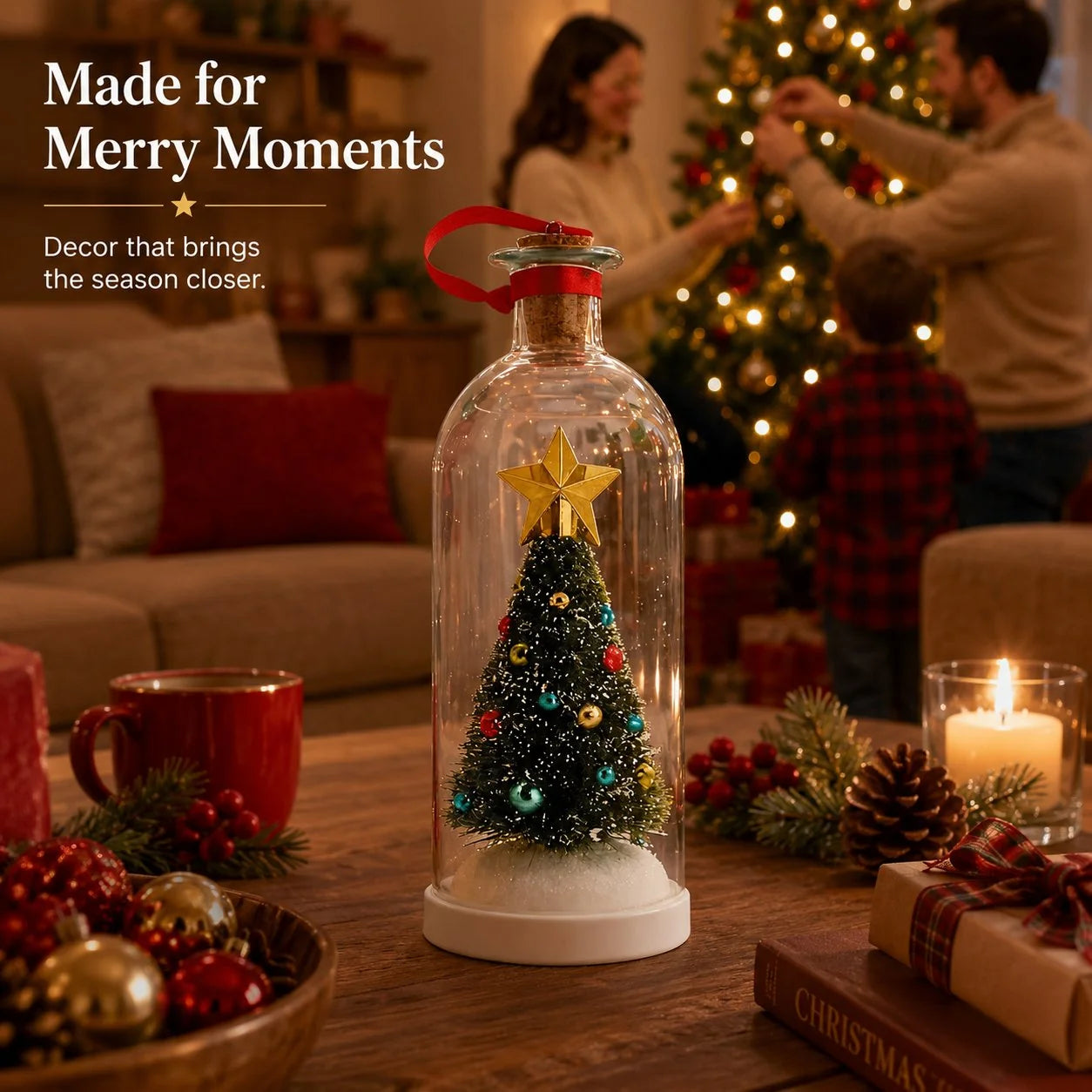 Purpose-Built Tree Message In A Bottle for Everyday Use