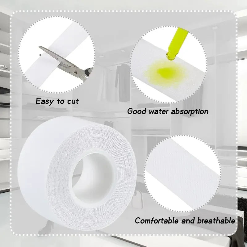 2-Roll Invisible Shirt Collar Sweat Pads and Clothing Guards