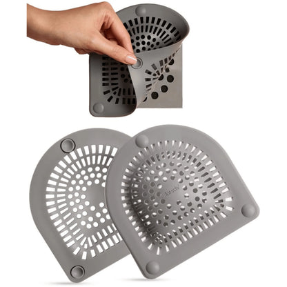 Easy-Care Silicone Hair Catcher for Shower Drains for Routine Upkeep