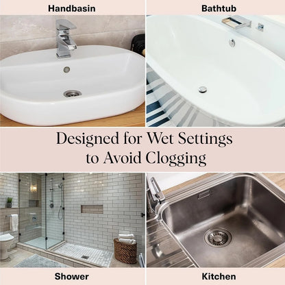 Easy-Care Silicone Hair Catcher for Shower Drains for Routine Upkeep