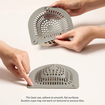 Easy-Care Silicone Hair Catcher for Shower Drains for Routine Upkeep
