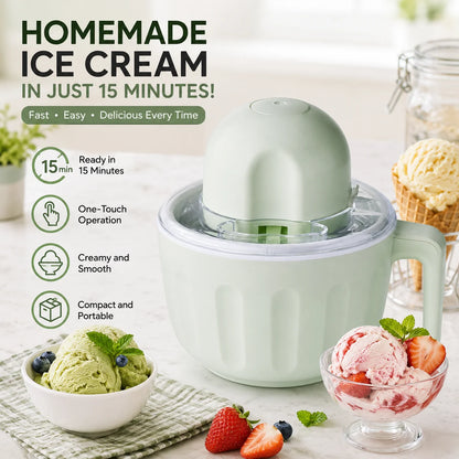 Purpose-Built Mini Homemade Ice Cream Maker for Everyday Use