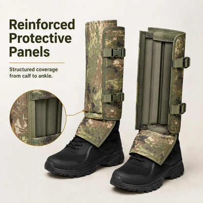 Purpose-Built Snake Bite Protection Leg Gaiters – Heavy-Duty