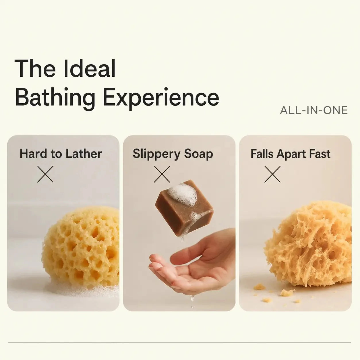 Purpose-Built Soft Bath Sponge with Soap Pocket for Everyday Use