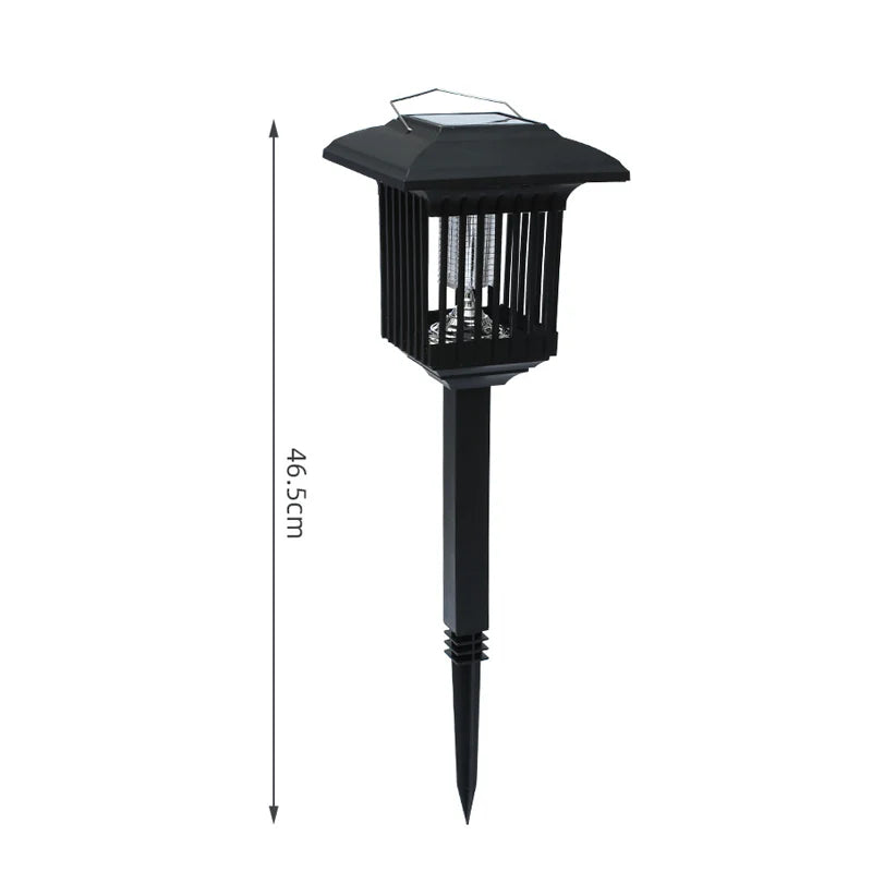Solar 2-in-1 Mosquito Zapper and Outdoor Garden Path Light