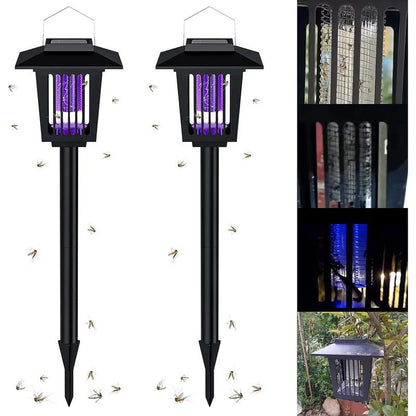 Solar Mosquito Zapper & Outdoor Pathway Light