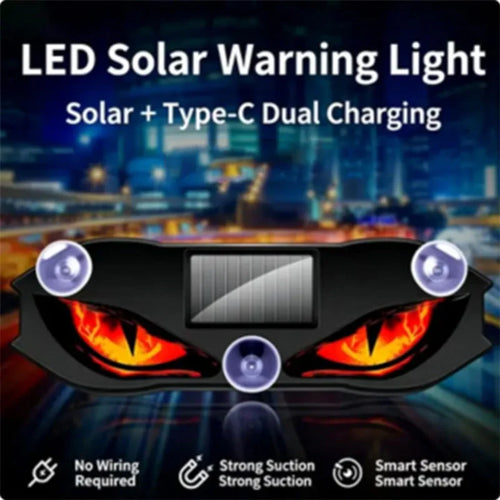 Outdoor Solar-powered, weatherproof, automatic activation at dark