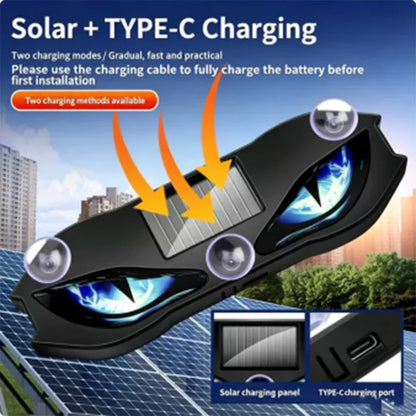Outdoor Solar-powered, weatherproof, automatic activation at dark