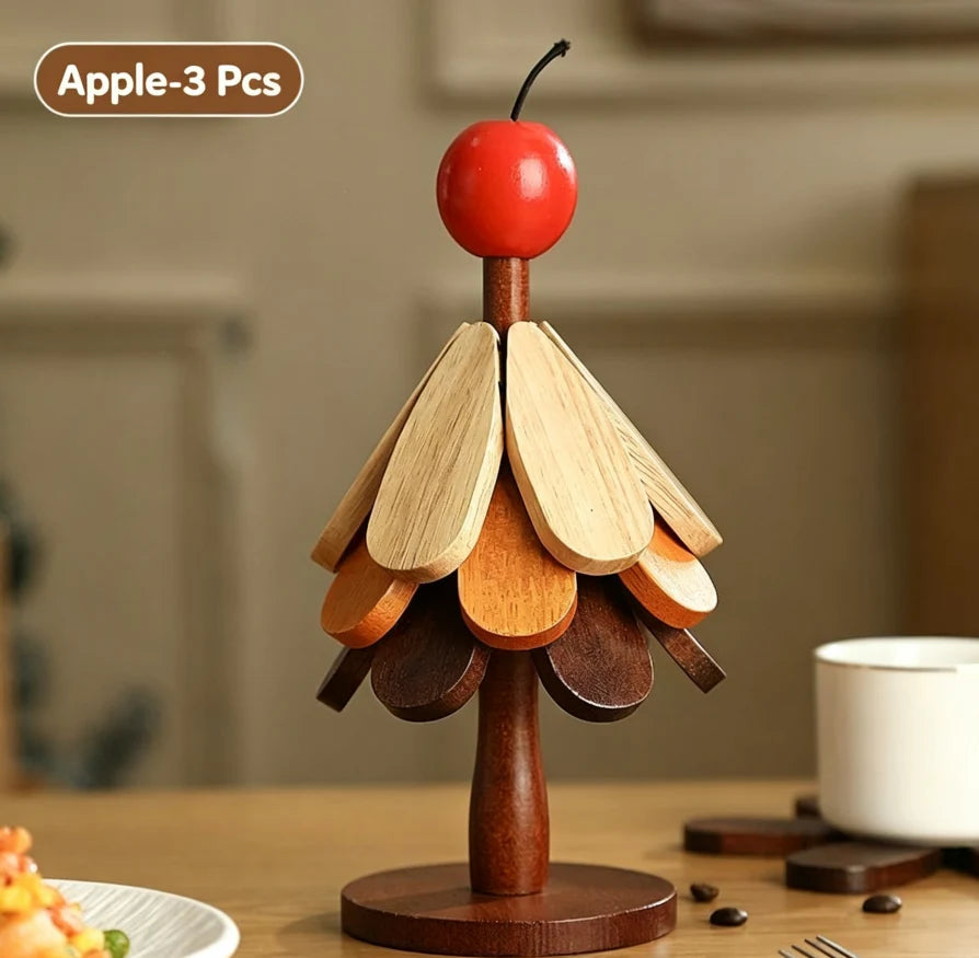 Workshop-Ready Solid Wood Heat Resistant, Protect Table From Scalding