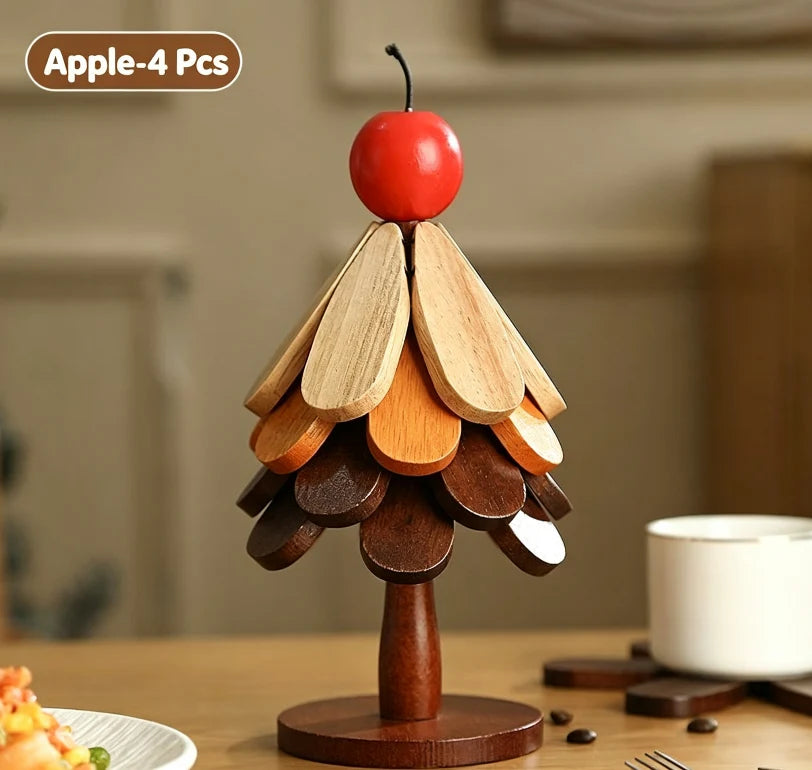 Workshop-Ready Solid Wood Heat Resistant, Protect Table From Scalding