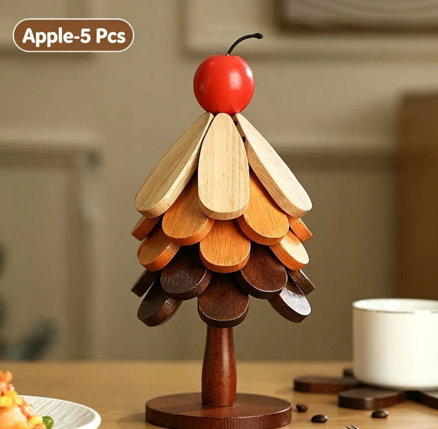 Workshop-Ready Solid Wood Heat Resistant, Protect Table From Scalding