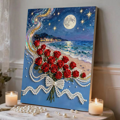 Purpose-Built 5D Sparkling Beads Painting Set for Everyday Use