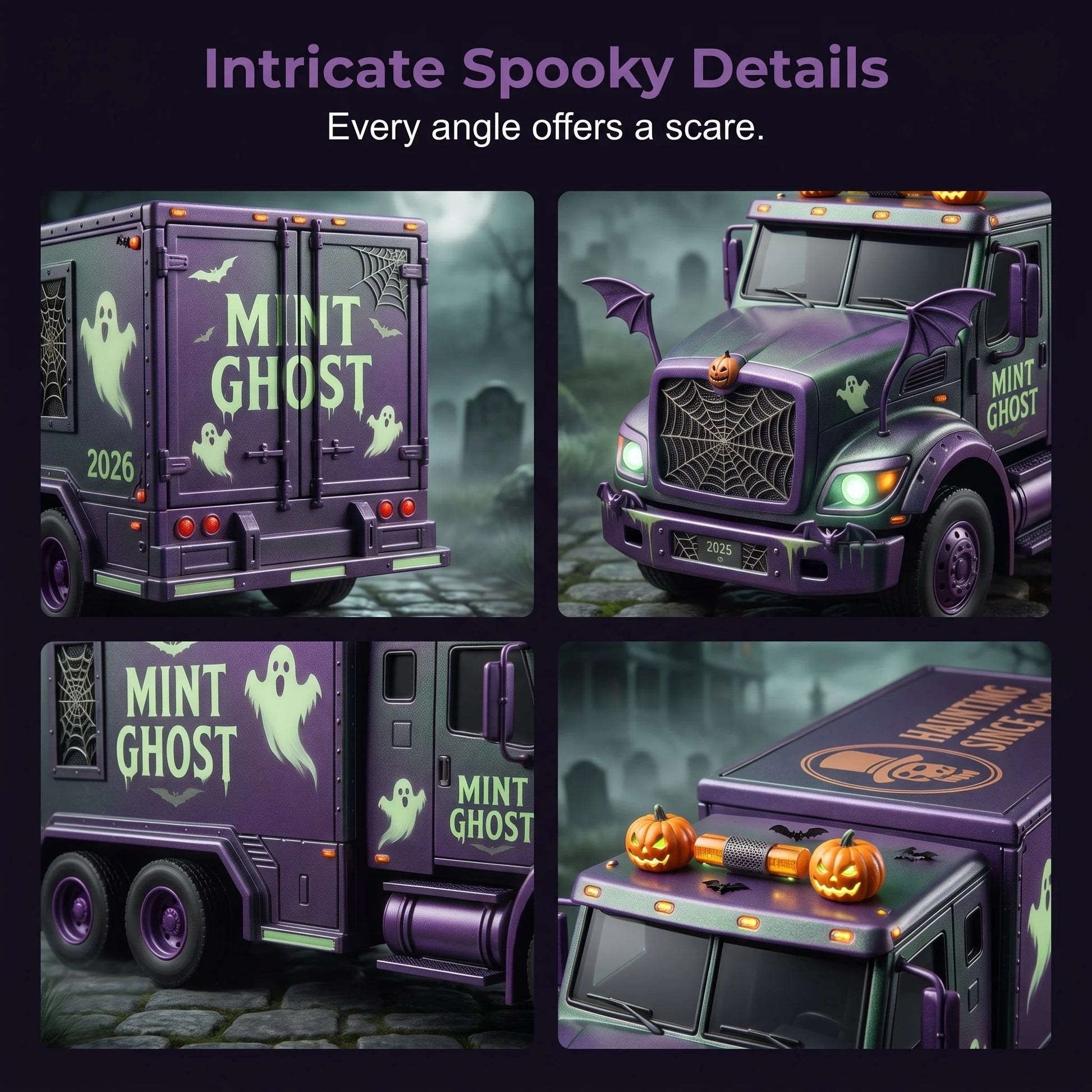 Purpose-Built Spooky Mint Ghost Hauler – Collector’s