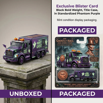 Purpose-Built Spooky Mint Ghost Hauler – Collector’s
