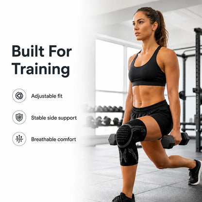 Purpose-Built Sports Knee Support Brace for Everyday Use