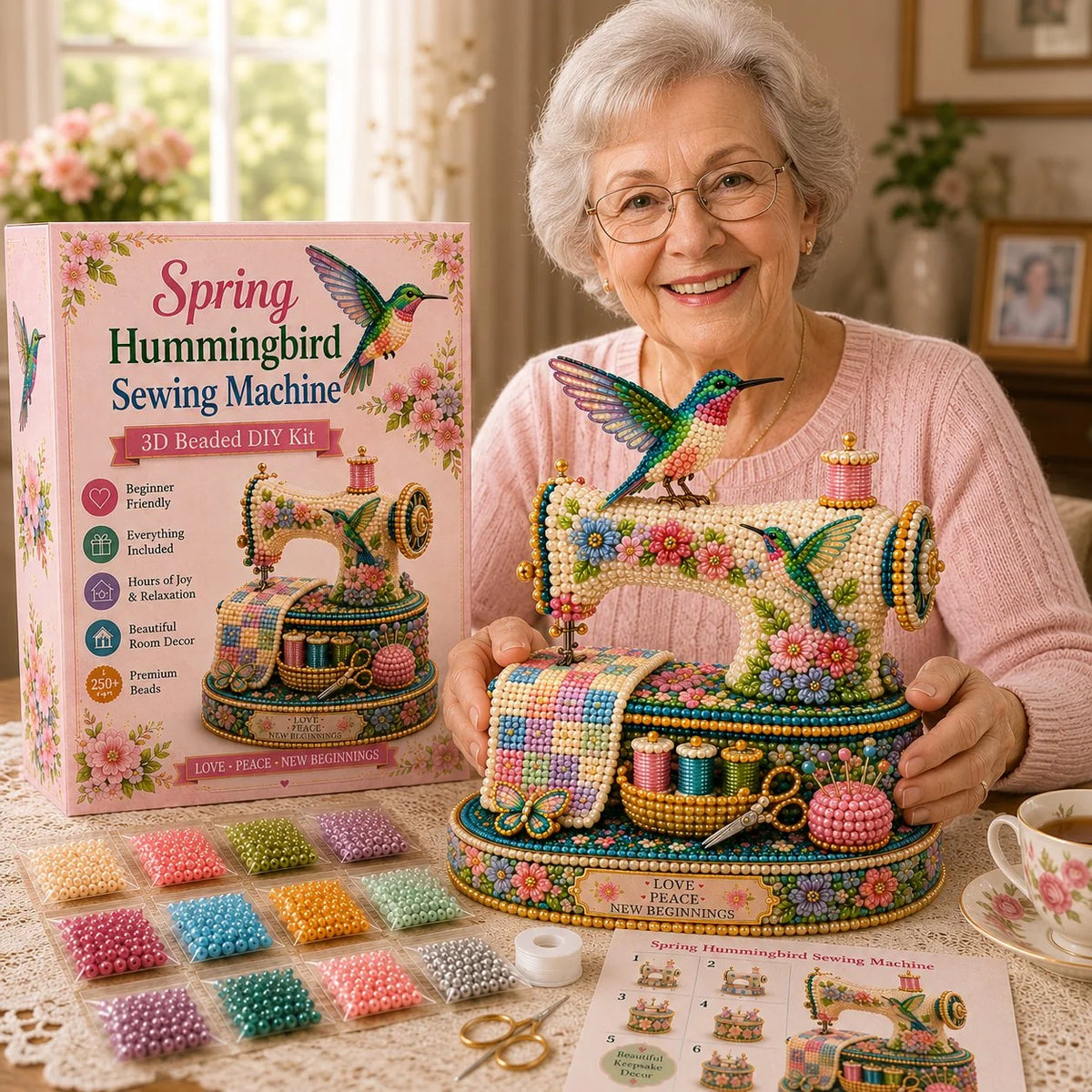 Purpose-Built Spring Hummingbird – Keepsake Edition for Everyday Use