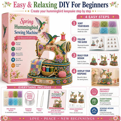 Purpose-Built Spring Hummingbird – Keepsake Edition for Everyday Use