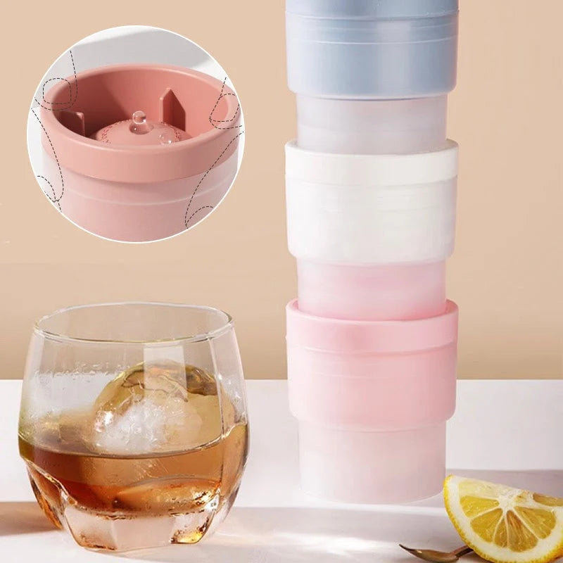 Practical Ice Ball Maker Mold- For Whiskey, Cocktails