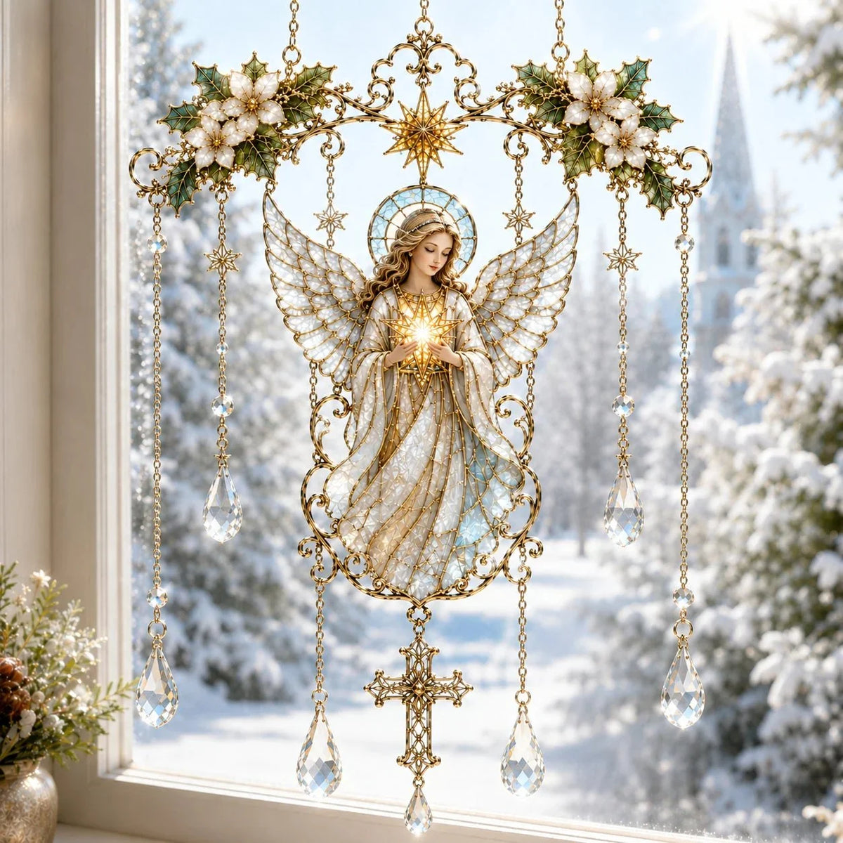 Purpose-Built Stained Glass Blessing Collection for Everyday Use