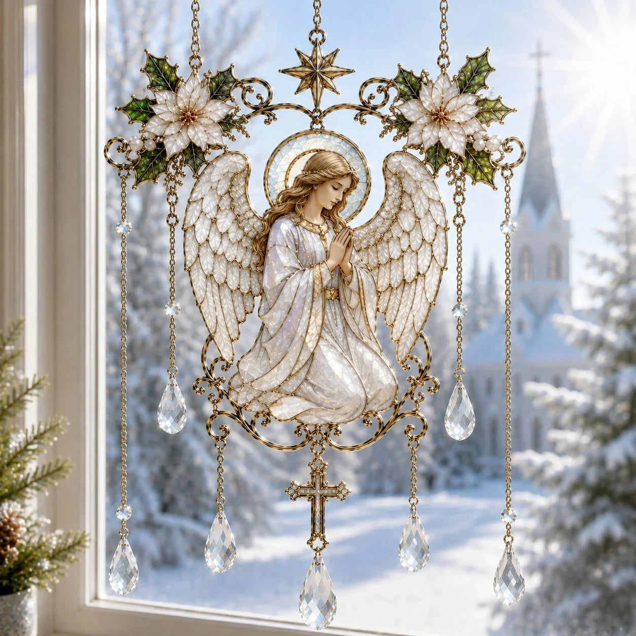 Purpose-Built Stained Glass Blessing Collection for Everyday Use