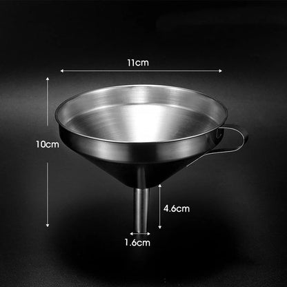 Easy-Care 304 Stainless Steel Filter Funnel for Routine Upkeep