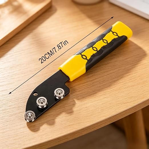 Vehicle-Ready Stainless Steel Cable Straightener Tool - Professional