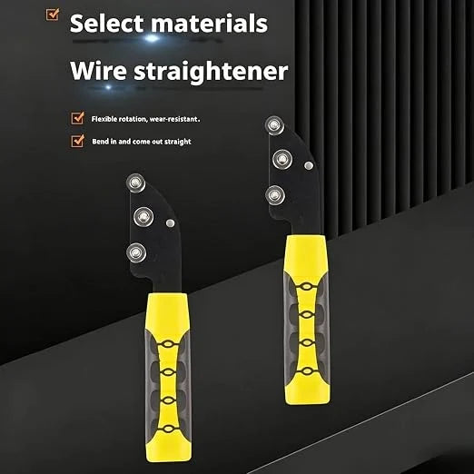 Vehicle-Ready Stainless Steel Cable Straightener Tool - Professional