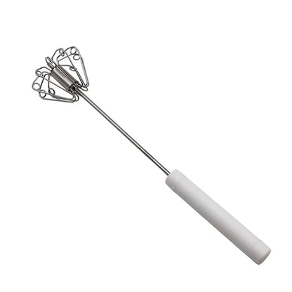 Practical Stainless Steel Semi-Automatic Hand Egg Beater – Fast &
