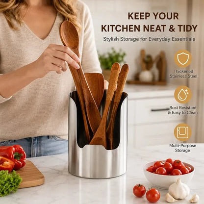 Practical Stainless Steel Utensil Organizer – Keep Your Kitchen