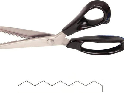 Serrated Stainless Steel Pinking Shears for Fabric Crafts