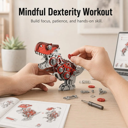 Purpose-Built Steampunk T-Rex Mechanical Assembly
