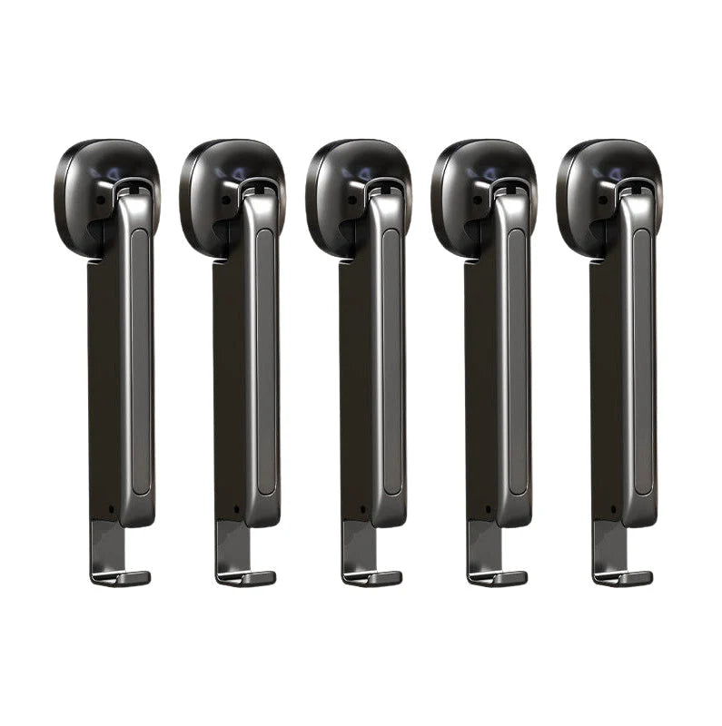 Purpose-Built Suction-Cup Telescoping Folding Clothes Rack – No