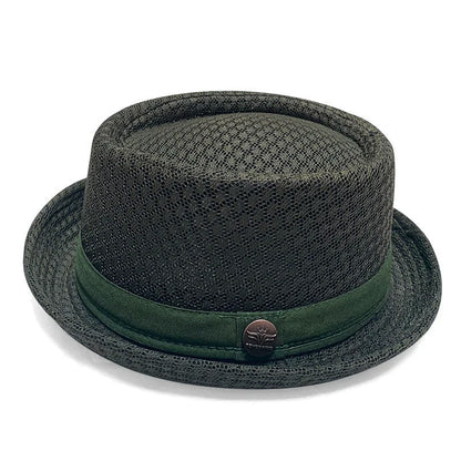 Breathable Mesh Pork Pie Hat for Summer Style