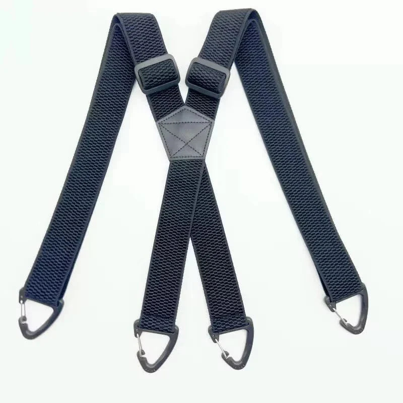 Men's X-Back Suspenders with Secure Hook Clips