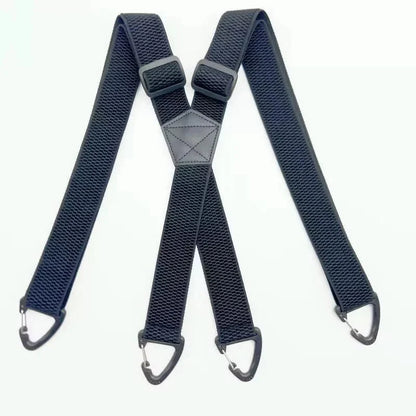 Men's X-Back Suspenders with Secure Hook Clips