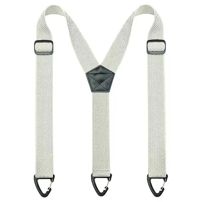 Men's X-Back Suspenders with Secure Hook Clips