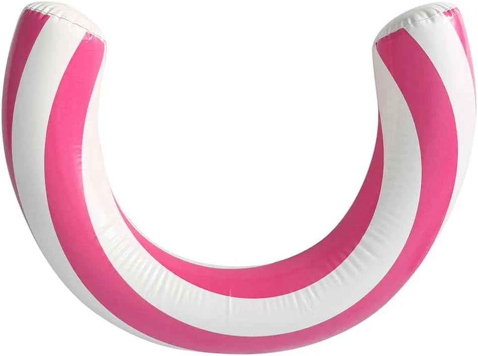 Durable Striped Inflatable Pool Noodle Float for Adults and Kids