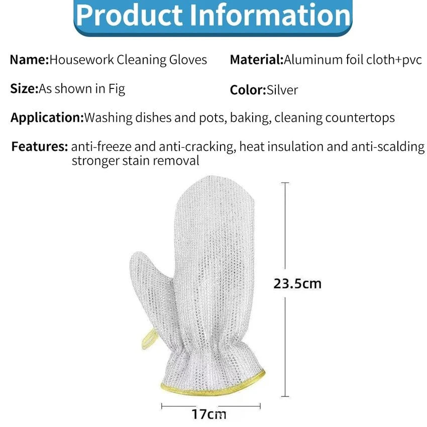 Workshop-Ready Dishwashing Wire Gloves for Precise Repairs