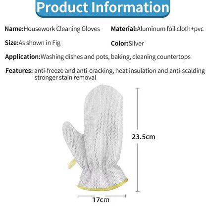 Workshop-Ready Dishwashing Wire Gloves for Precise Repairs