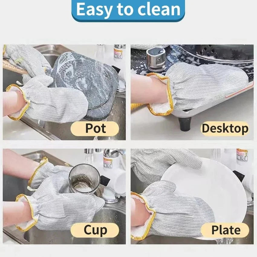 Workshop-Ready Dishwashing Wire Gloves for Precise Repairs
