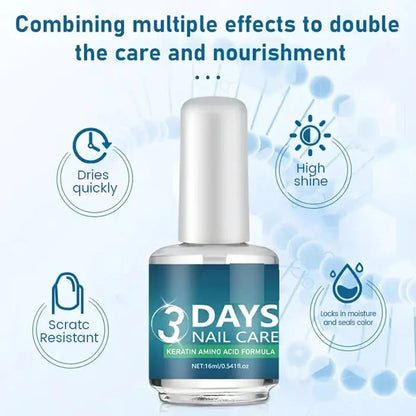 Vehicle-Ready 3 Days Nail Care Formula for Garage Use