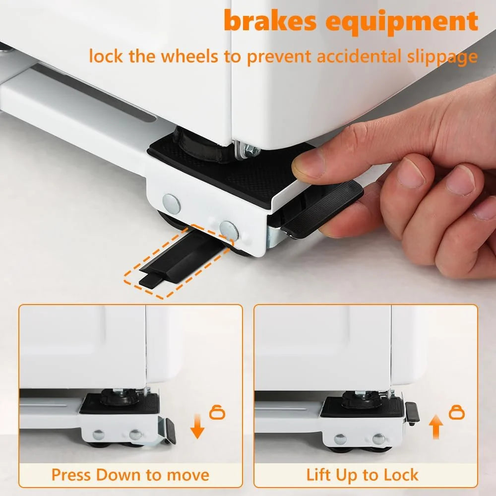 Purpose-Built 2-Pack Adjustable Telescopic Heavy Duty Metal Frame