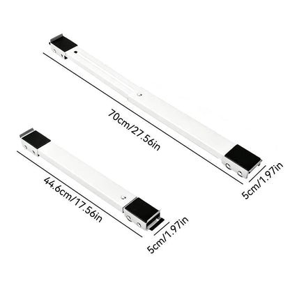 Purpose-Built 2-Pack Adjustable Telescopic Heavy Duty Metal Frame