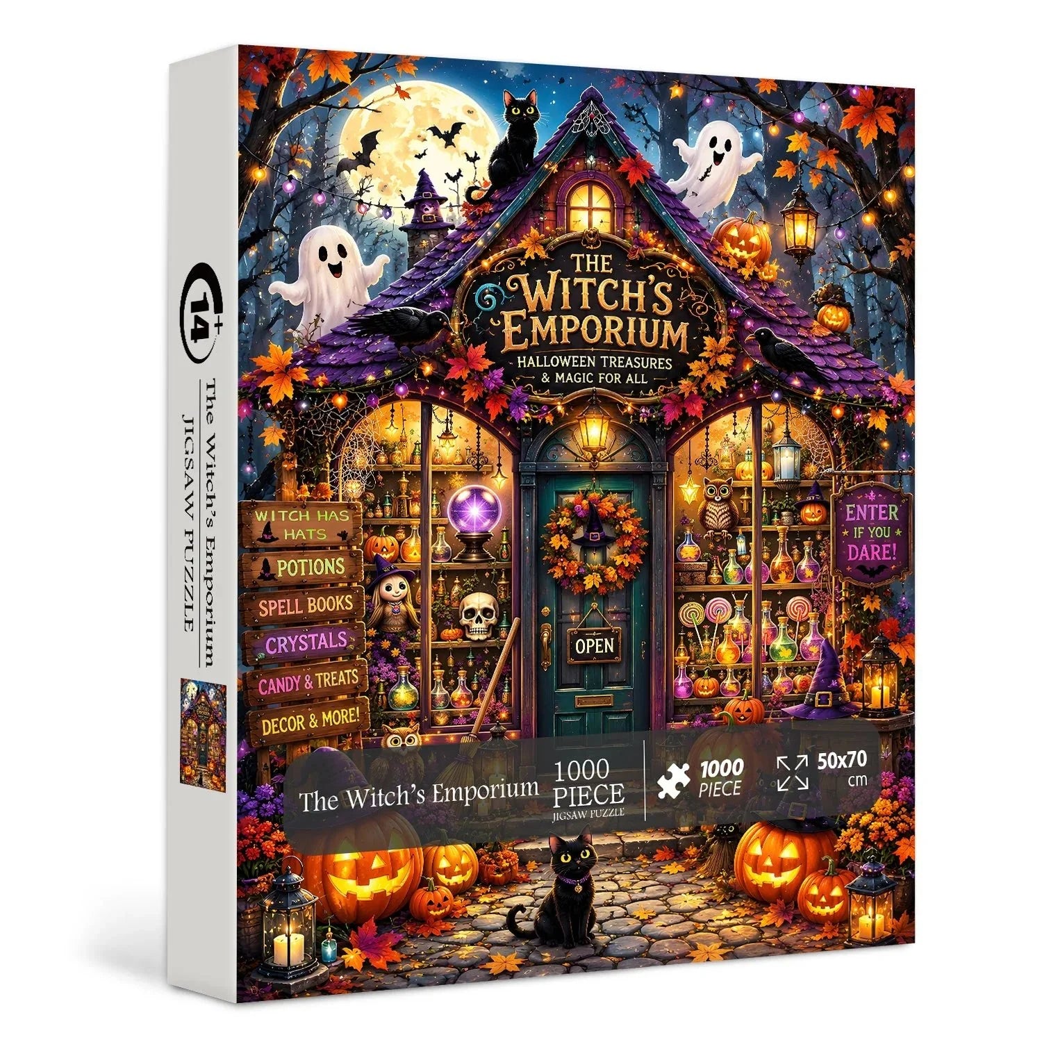 Hands-On The Witch’s Emporium Jigsaw Puzzle 1000