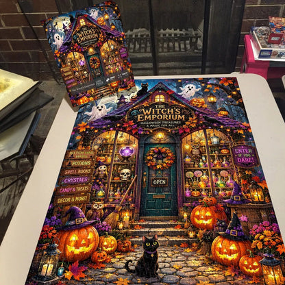 Hands-On The Witch’s Emporium Jigsaw Puzzle 1000
