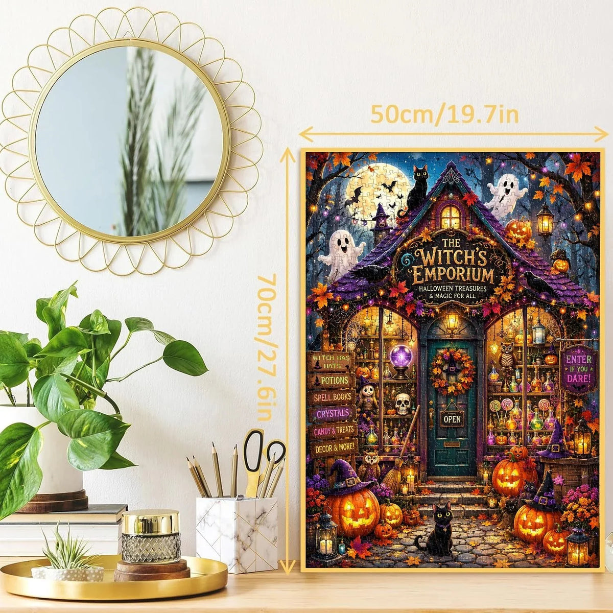 Hands-On The Witch’s Emporium Jigsaw Puzzle 1000
