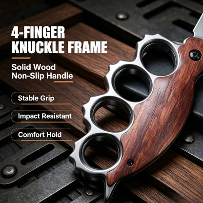 Purpose-Built Tiger Finger Fist Tactical Folding