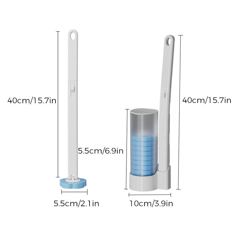Easy-Care Hands- Cleaning GadgetDisposable toilet cleaning