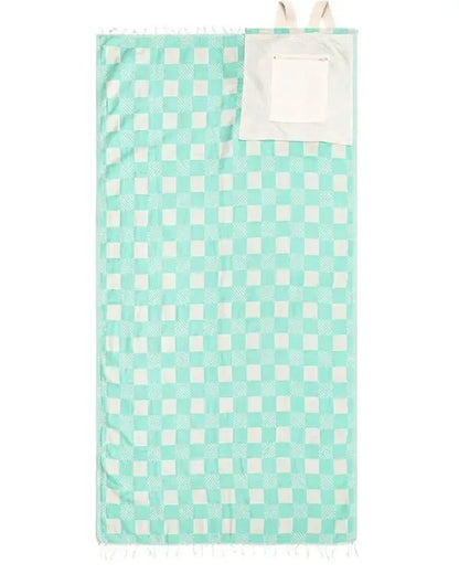 2-in-1 Organic Cotton Towel Backpack